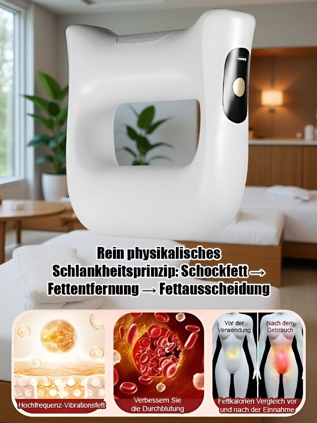 【Ohne Sport schnell Fett verbrennen】Massageroller mit Vibration zur Faszien-Straffung⭐ Fettverbrennung Ohne Sport ⭐ Körperformung In 2 Wochen ⭐ Hochfrequenz Vibration ⭐ Faszienmassage ⭐ Ganzkörperanwendung ⭐ Schnelle Ergebnisse