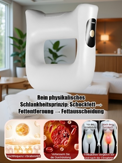 【Ohne Sport schnell Fett verbrennen】Massageroller mit Vibration zur Faszien-Straffung⭐ Fettverbrennung Ohne Sport ⭐ Körperformung In 2 Wochen ⭐ Hochfrequenz Vibration ⭐ Faszienmassage ⭐ Ganzkörperanwendung ⭐ Schnelle Ergebnisse