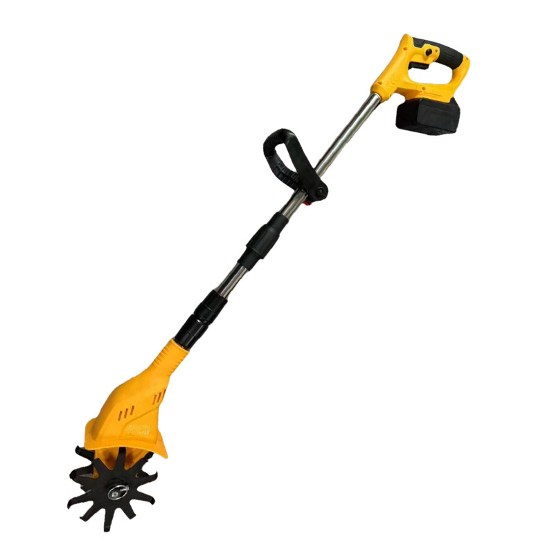 Ultralockerer, kabelloser Bodenlockerer | Spart 90% der Muskelkraft⭐ Kabellose Bodenfräse 15000 U/min Solingen Stahlmesser 4,5kg Leichtgewicht 20cm Arbeitstiefe Profi Gartenhelfer ⭐