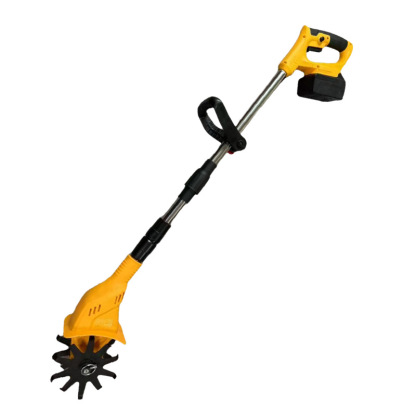 Ultralockerer, kabelloser Bodenlockerer | Spart 90% der Muskelkraft⭐ Kabellose Bodenfräse 15000 U/min Solingen Stahlmesser 4,5kg Leichtgewicht 20cm Arbeitstiefe Profi Gartenhelfer ⭐