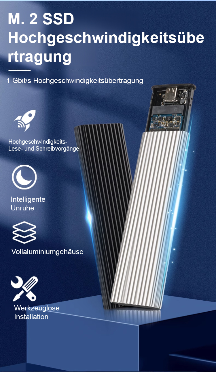 Mini SSD für Laptop, PC und MacBook