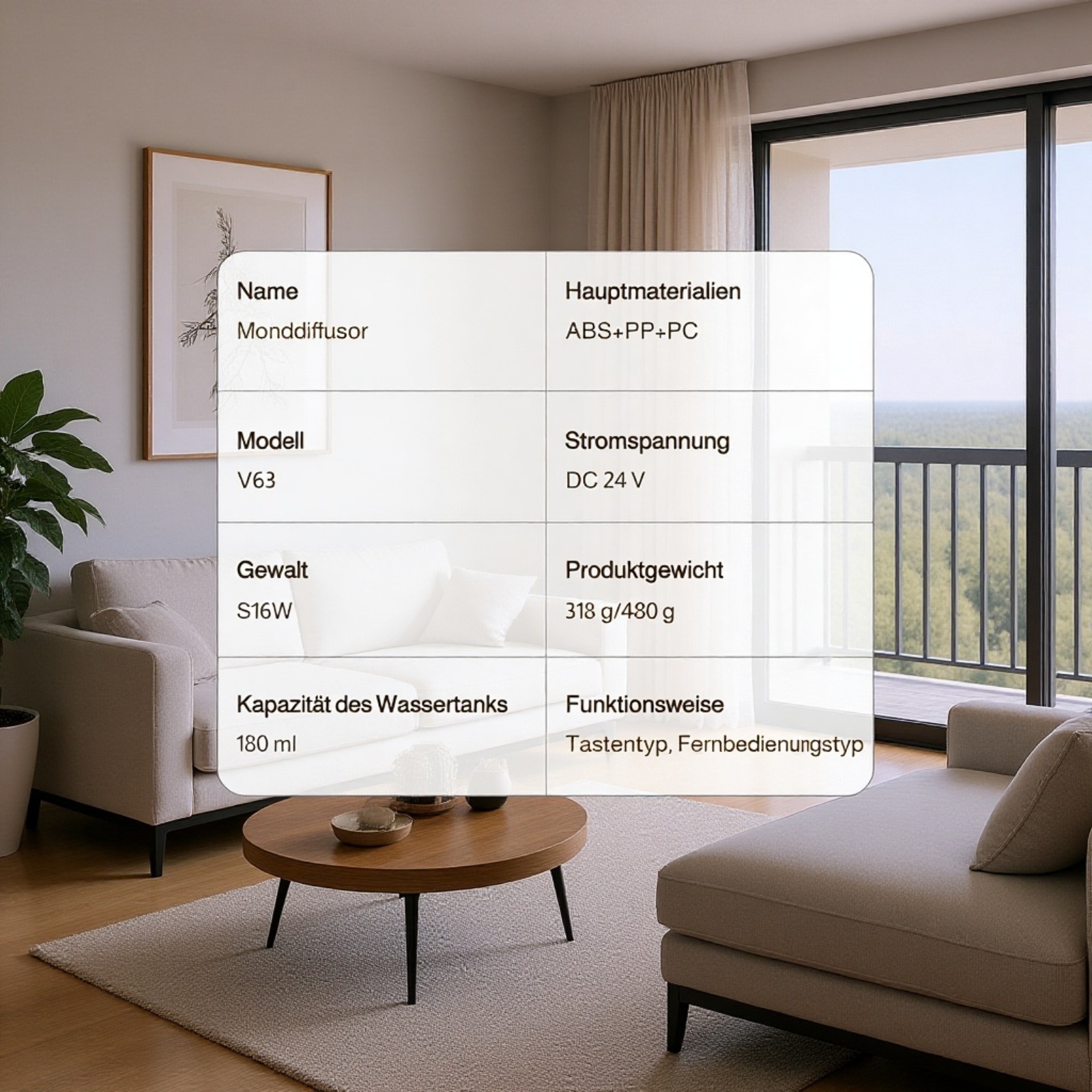 Innovativer Tropfen-Luftbefeuchter als Geschenkidee