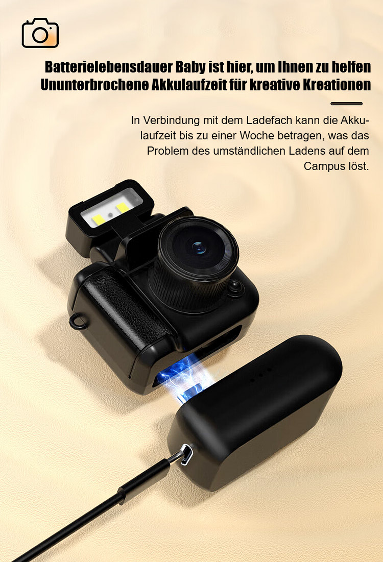 Digitalkamera mit hochauflösender Linse