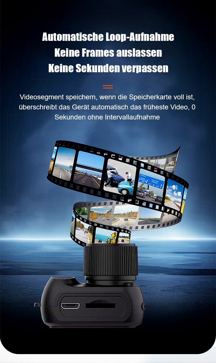 Mini Kamera mit einfachem Bedienfeld