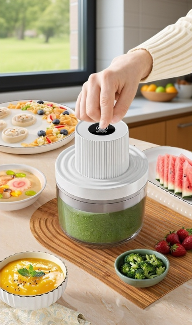 Mixer mit abnehmbaren, leicht zu reinigenden Teilen