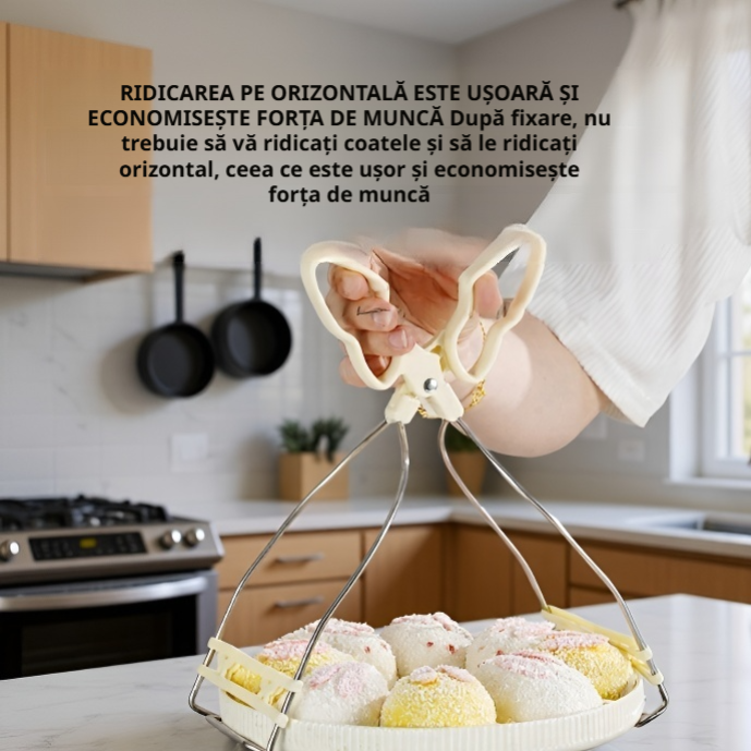 Clips de silicon stabile, fără cădere, pentru protecție termică