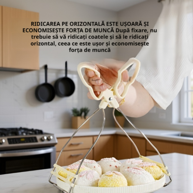 Clips de silicon stabile, fără cădere, pentru protecție termică