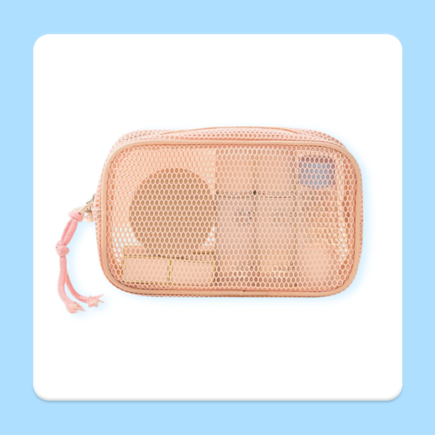 Geantă de depozitare pentru cosmetice și produse de îngrijire, capacitate mare