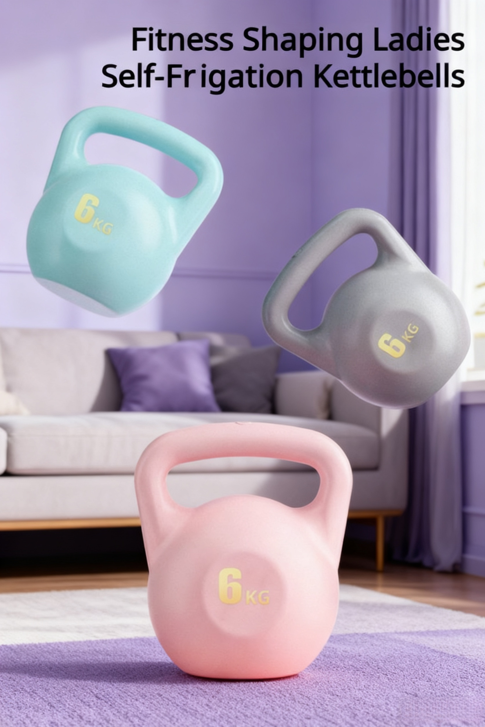 Shaping Hip-Lift Self-Filling Water Kettlebell for home workouts