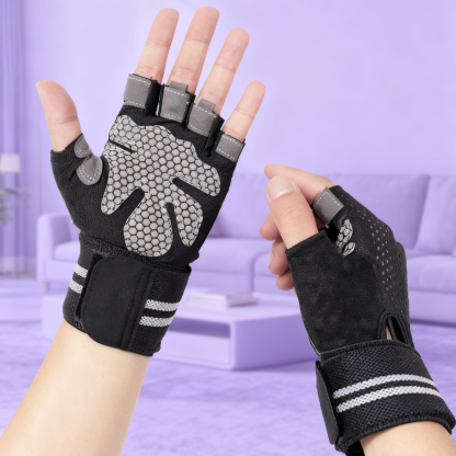 Gym Workout Half-Finger Gloves for Yoga and Weightlifting