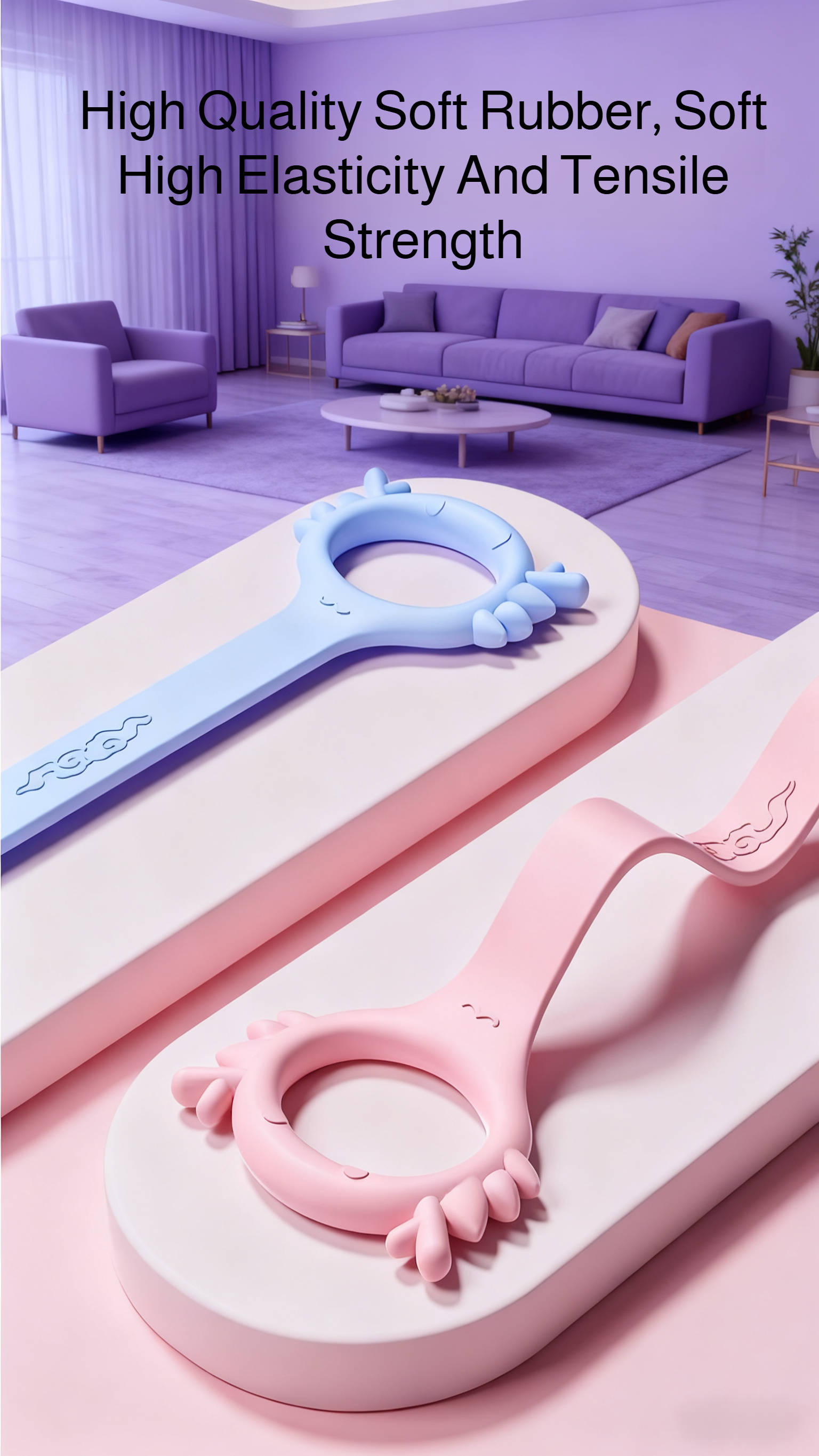 Yoga resistance band for home workouts