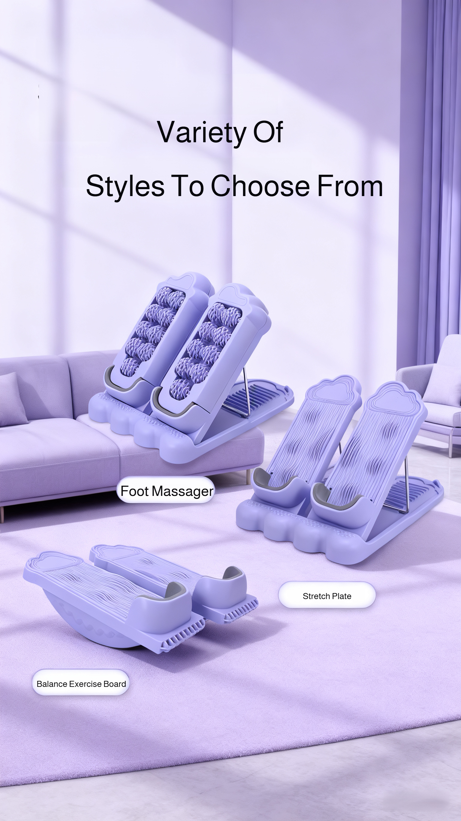 Portable stretching board for rehabilitation exercises