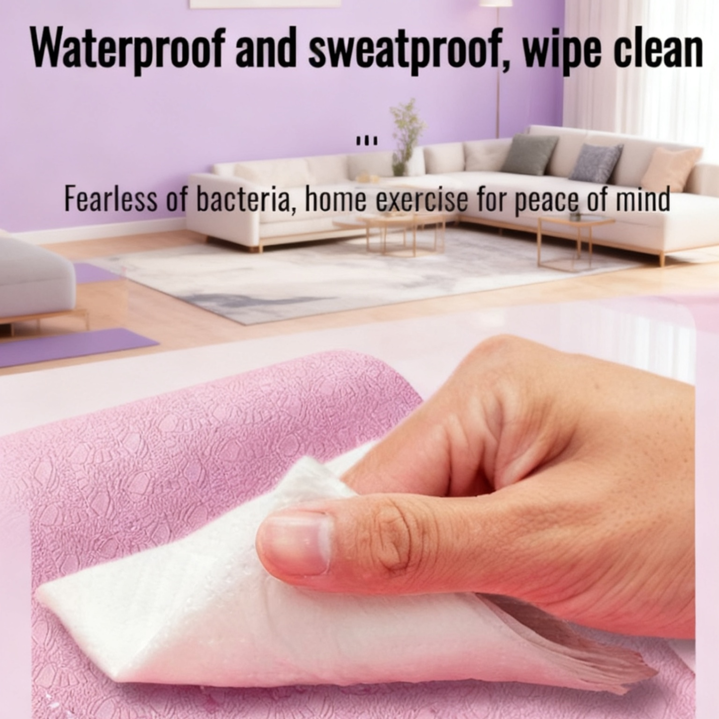 Multi-Functional Foldable Soundproof Non-Slip Yoga Mat