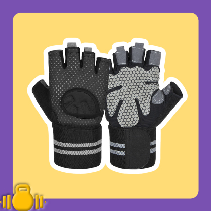 Gym Workout Half-Finger Gloves for Yoga and Weightlifting