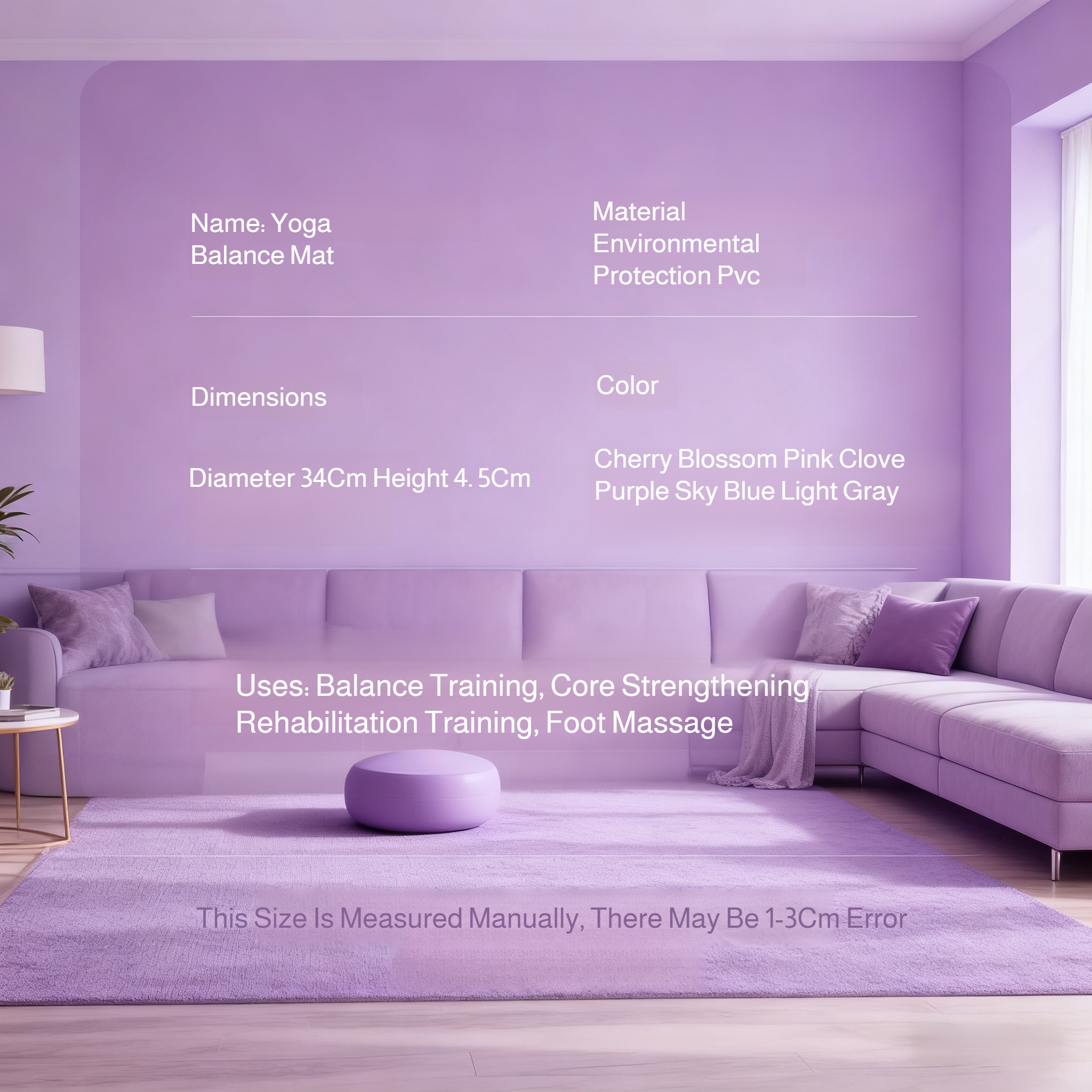 Core Strength Rehabilitation Yoga Balance Ball