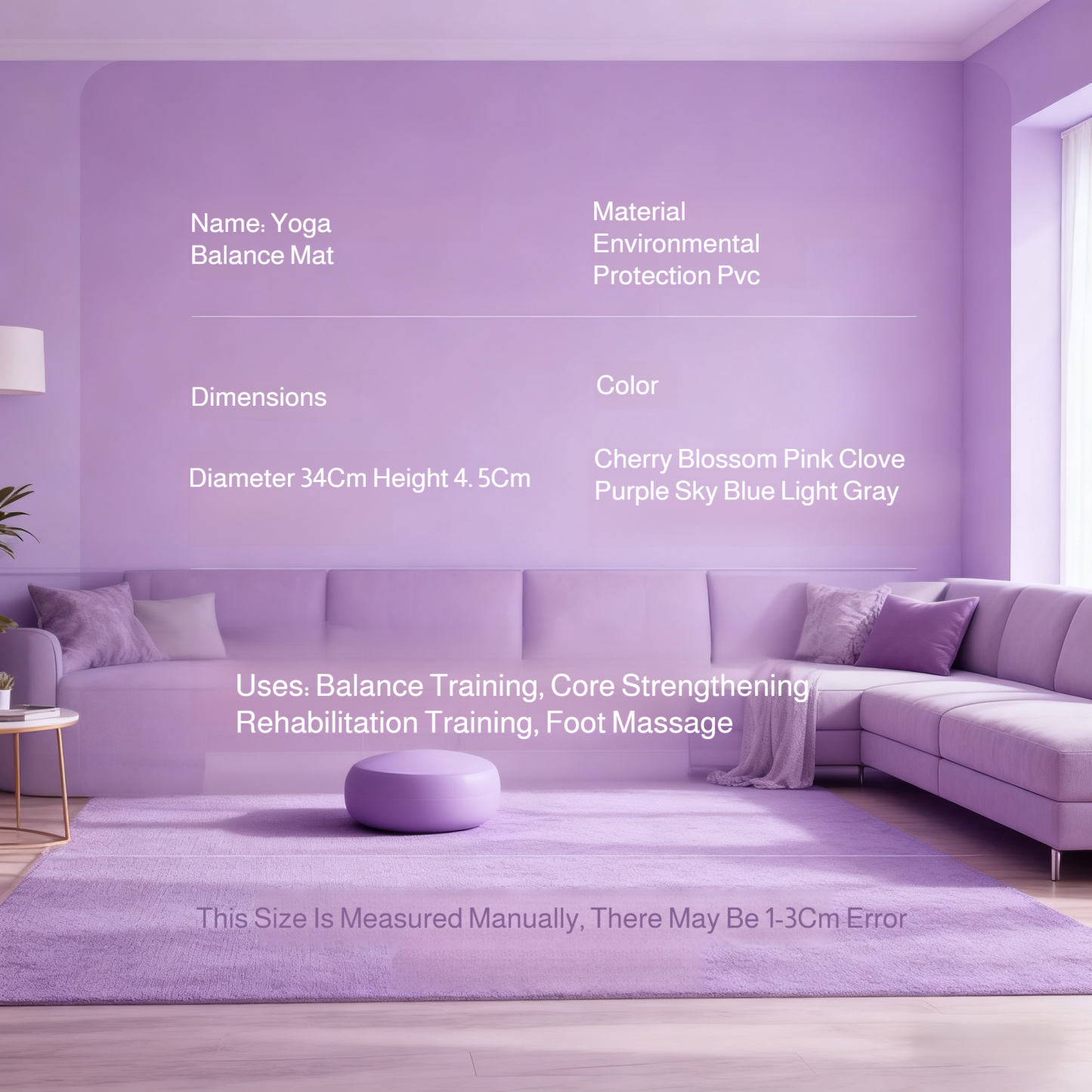 Core Strength Rehabilitation Yoga Balance Ball