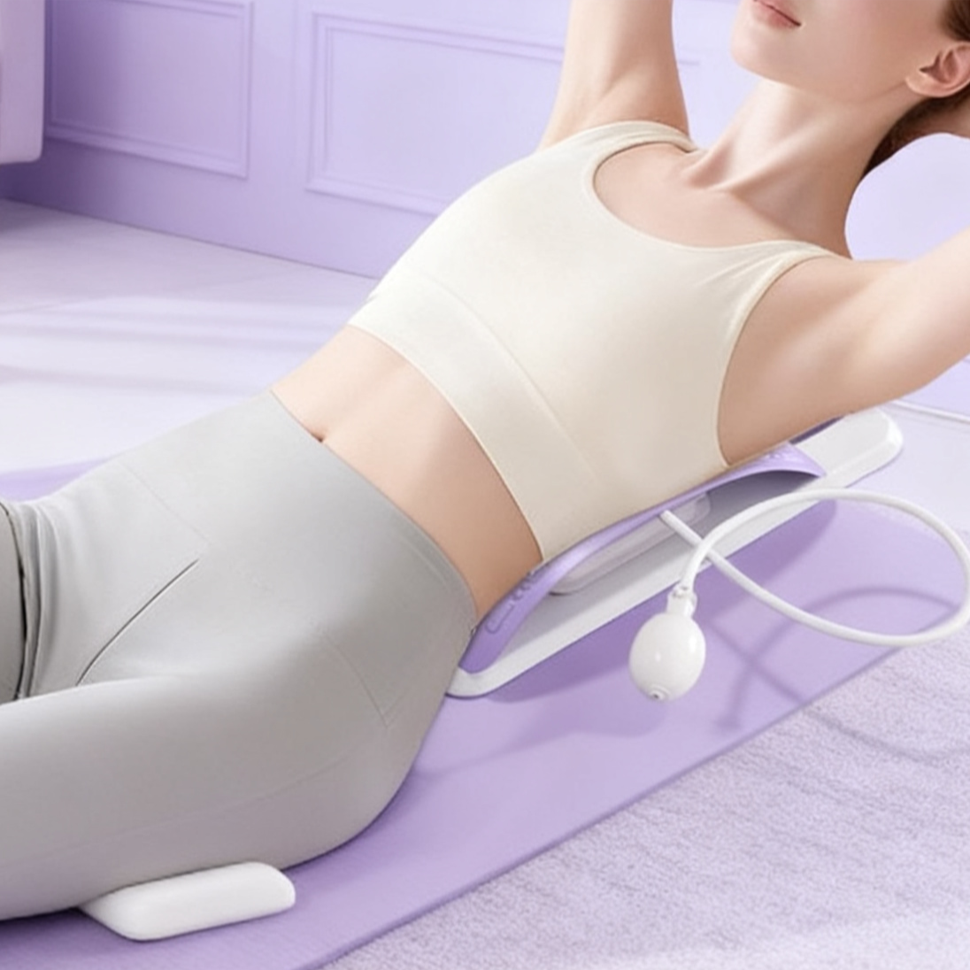 Magnetic Lumbar Traction Massager with Airbag
