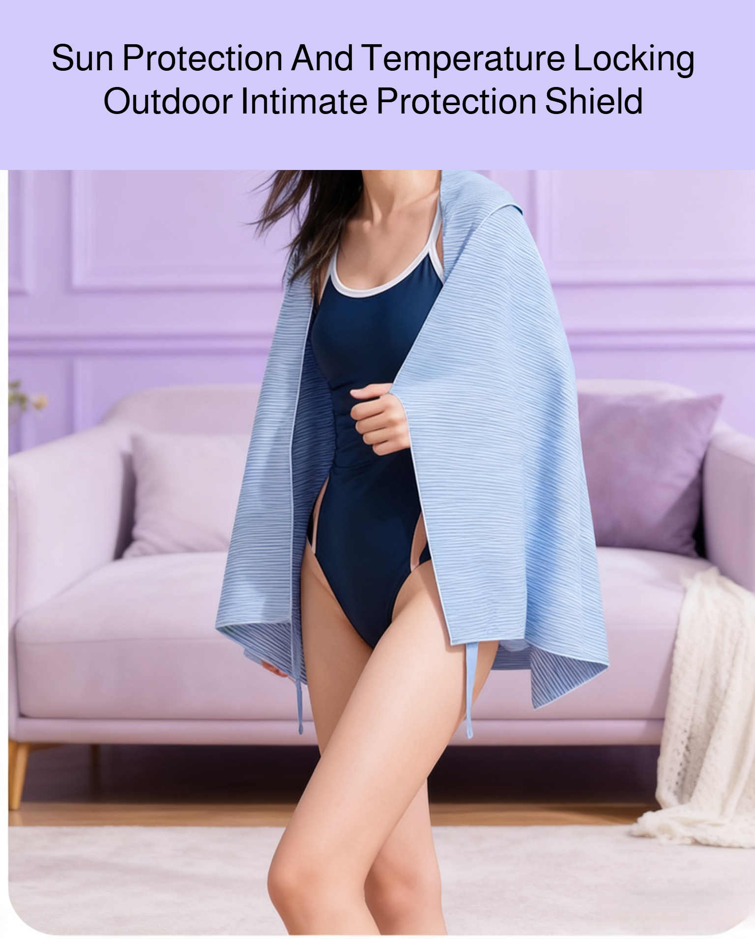 Portable Fast-Drying Swim Bath Towel for Gym and Sports