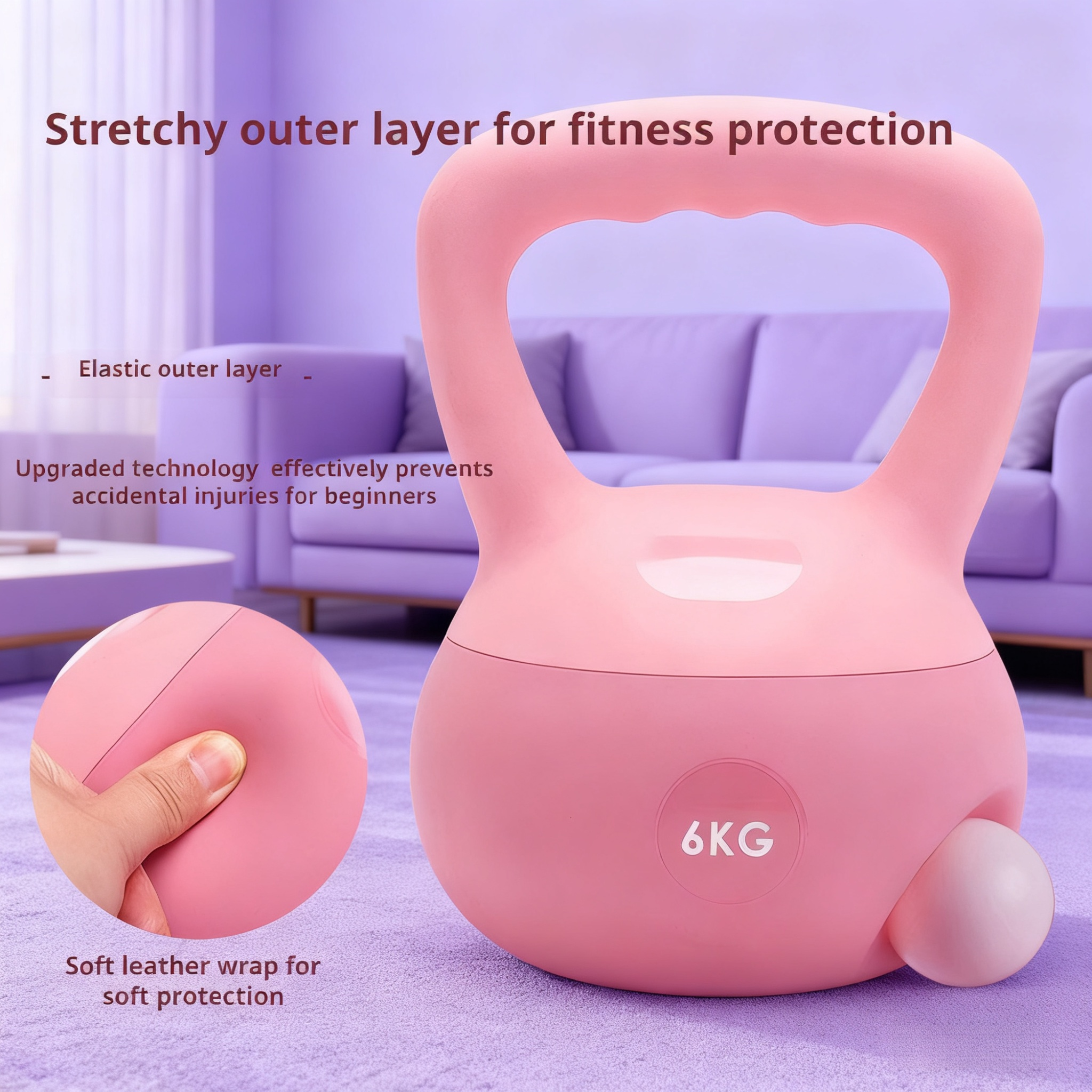 Compact adjustable kettlebell for small spaces