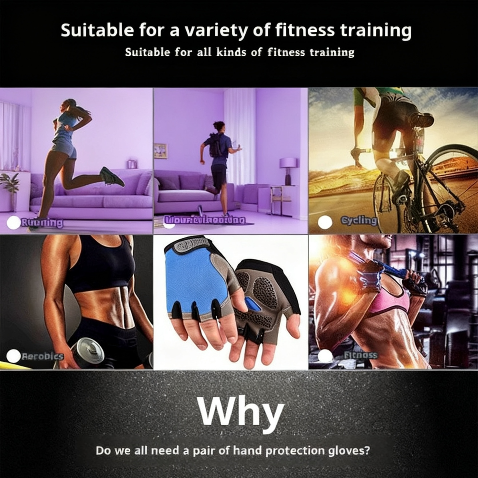 Half-Finger Cycling Gloves for Men and Women