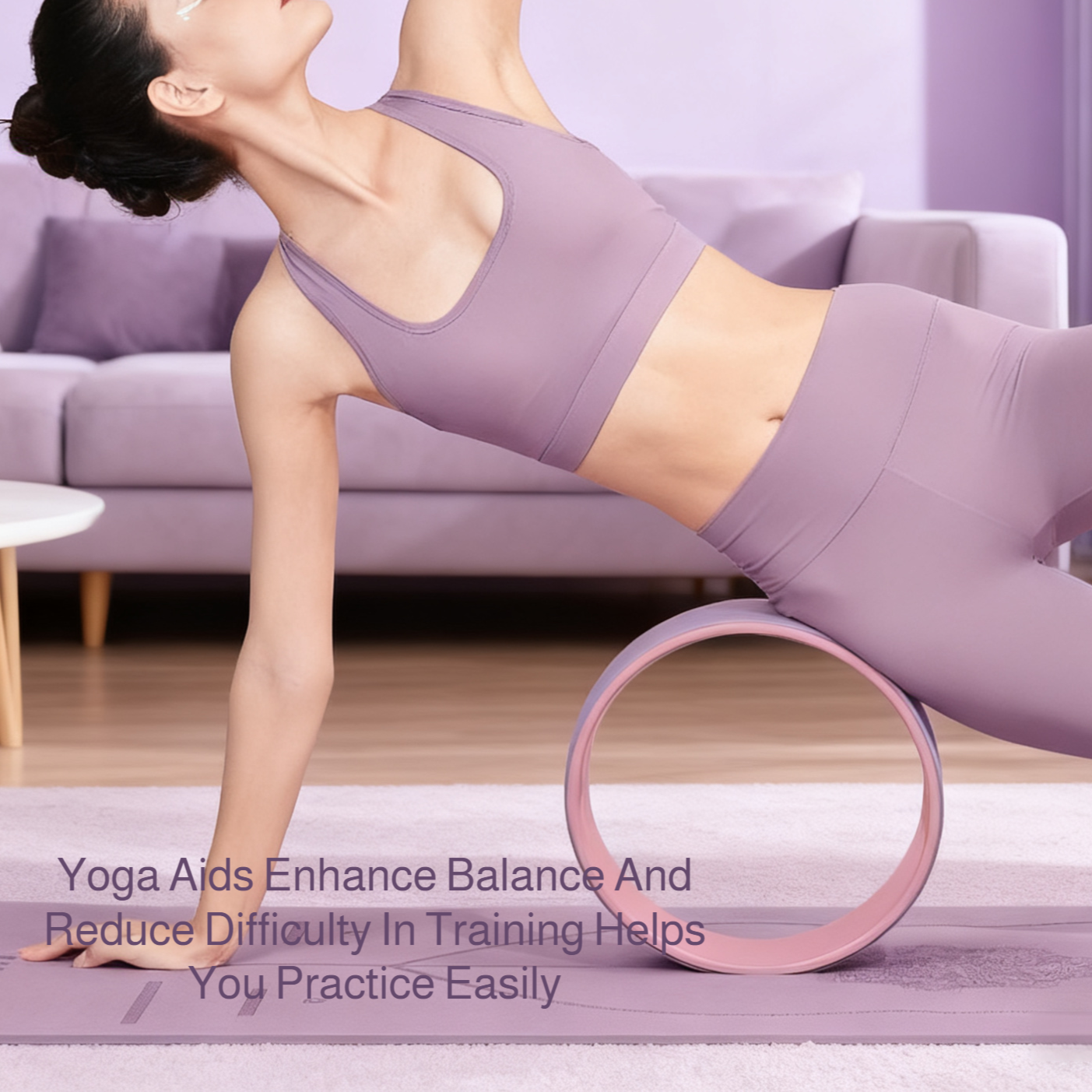  Back Massage Yoga Wheel for Beginners 