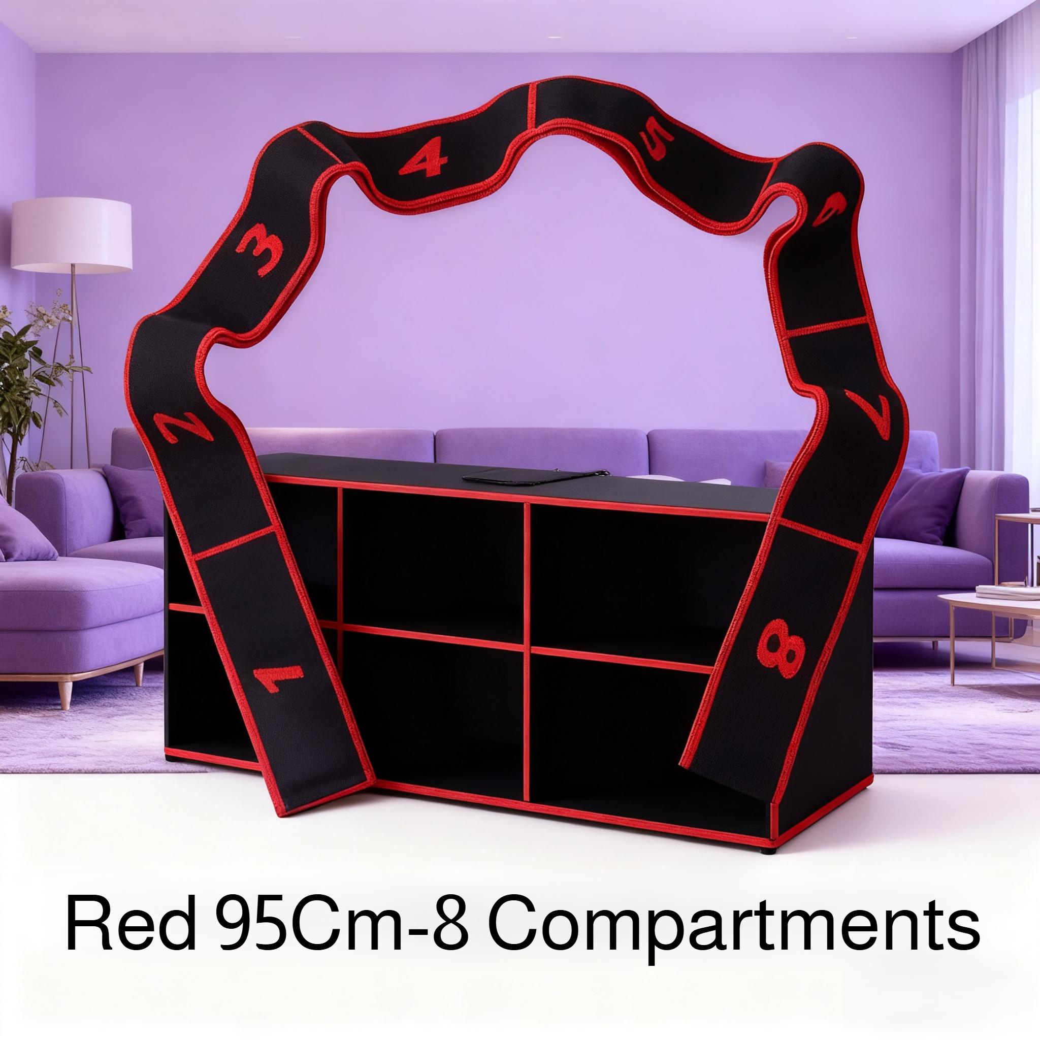 Physical therapy with multi-section yoga bands