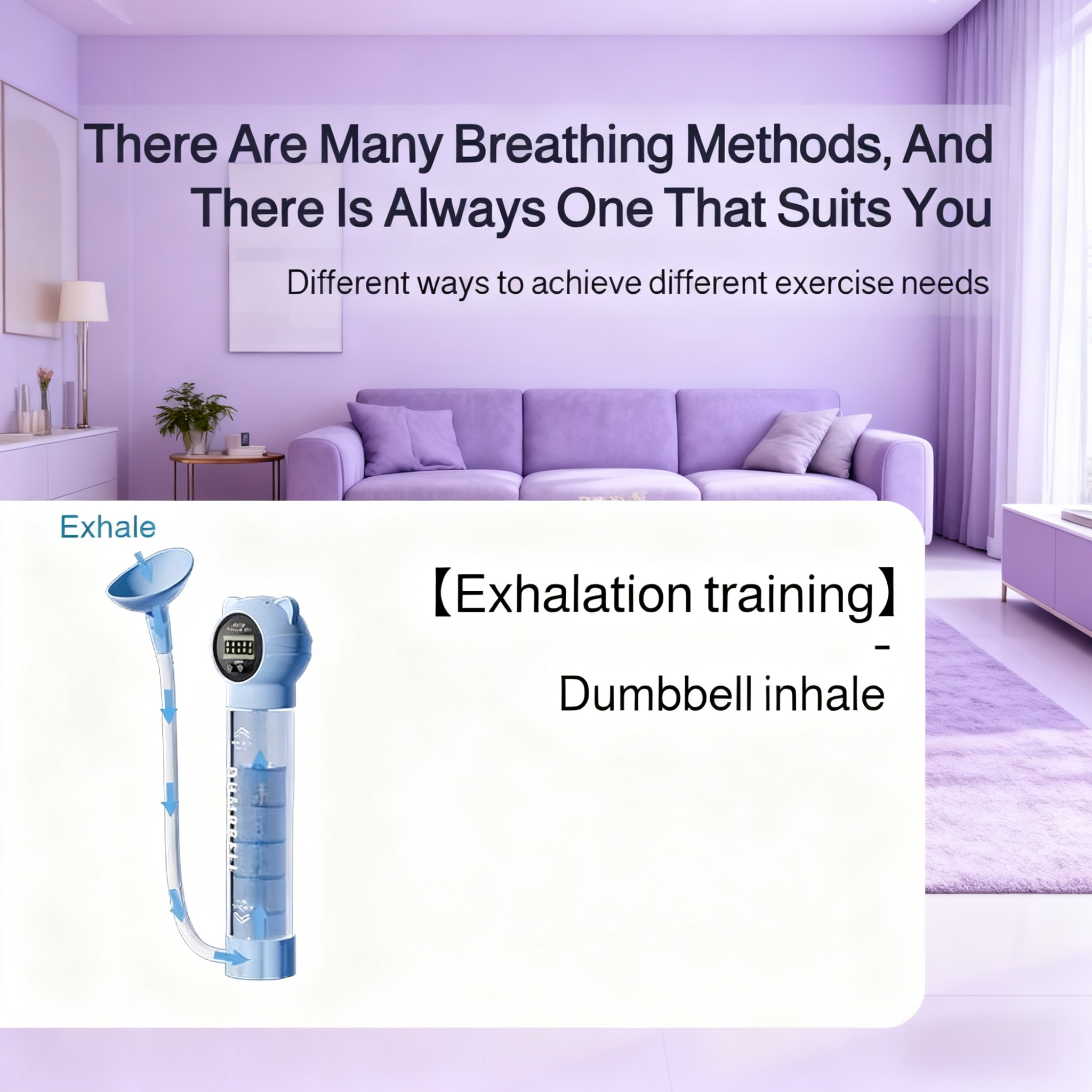 Fitness enthusiast using Adjustable Counting Dumbbell