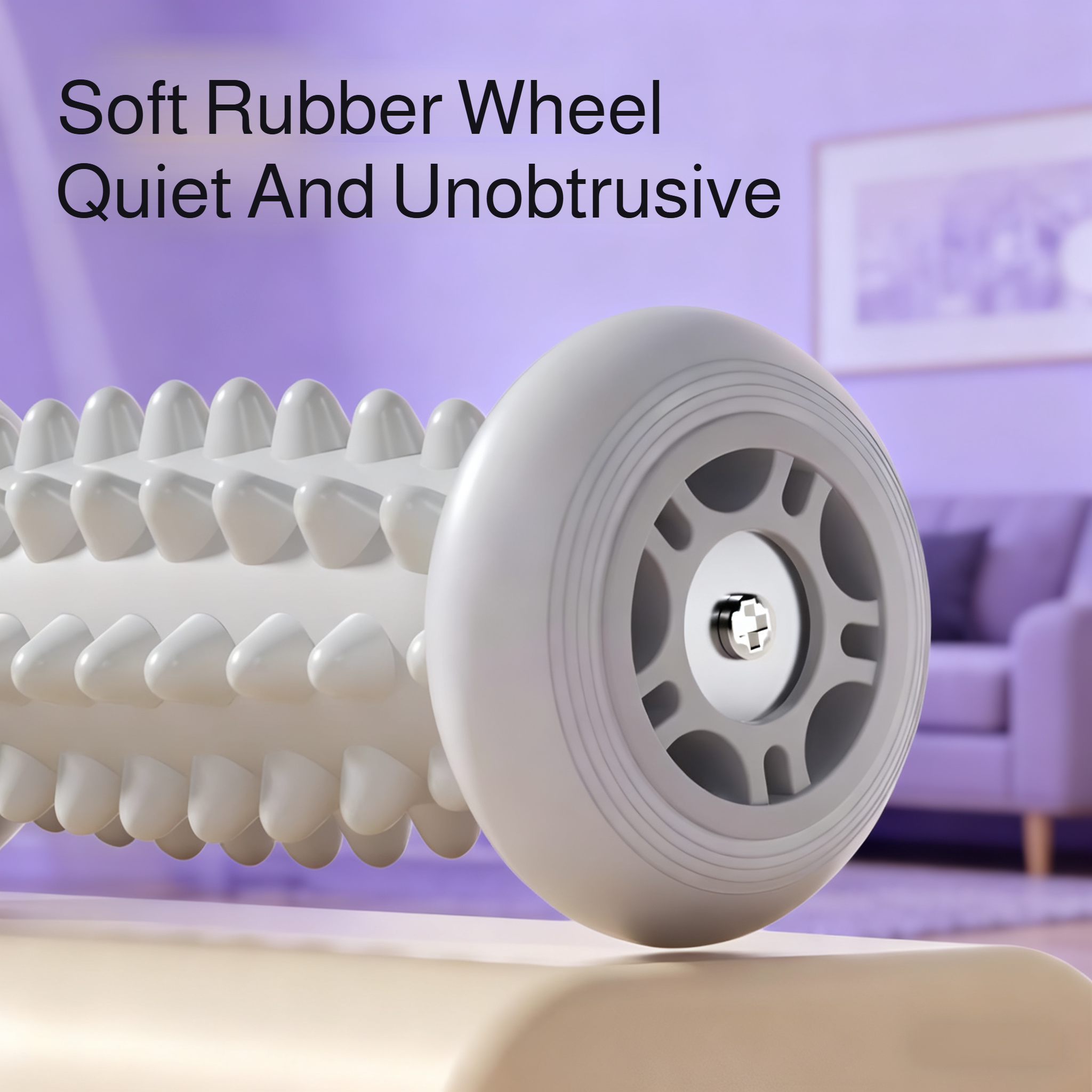 Foot massage roller relieving tension