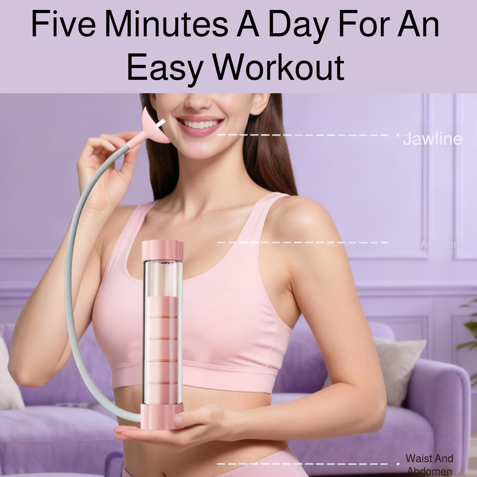 Adjustable Abdominal Breathing Dumbbell Trainer for Men and Women