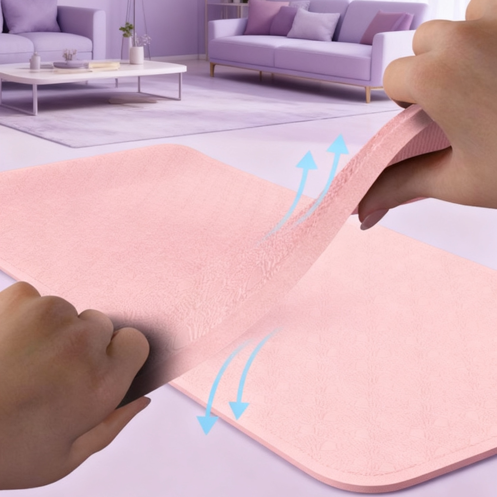 Portable Lightweight Soundproof Yoga & Training Mat