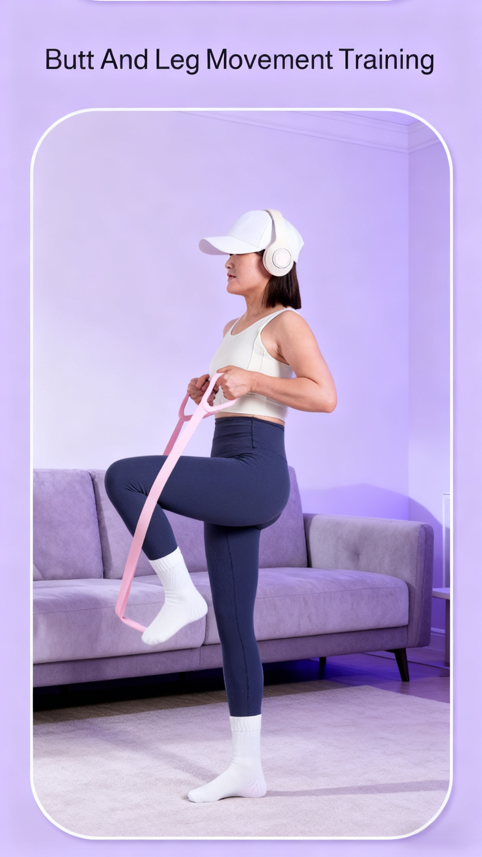 Home gym fitness bands for versatile workouts