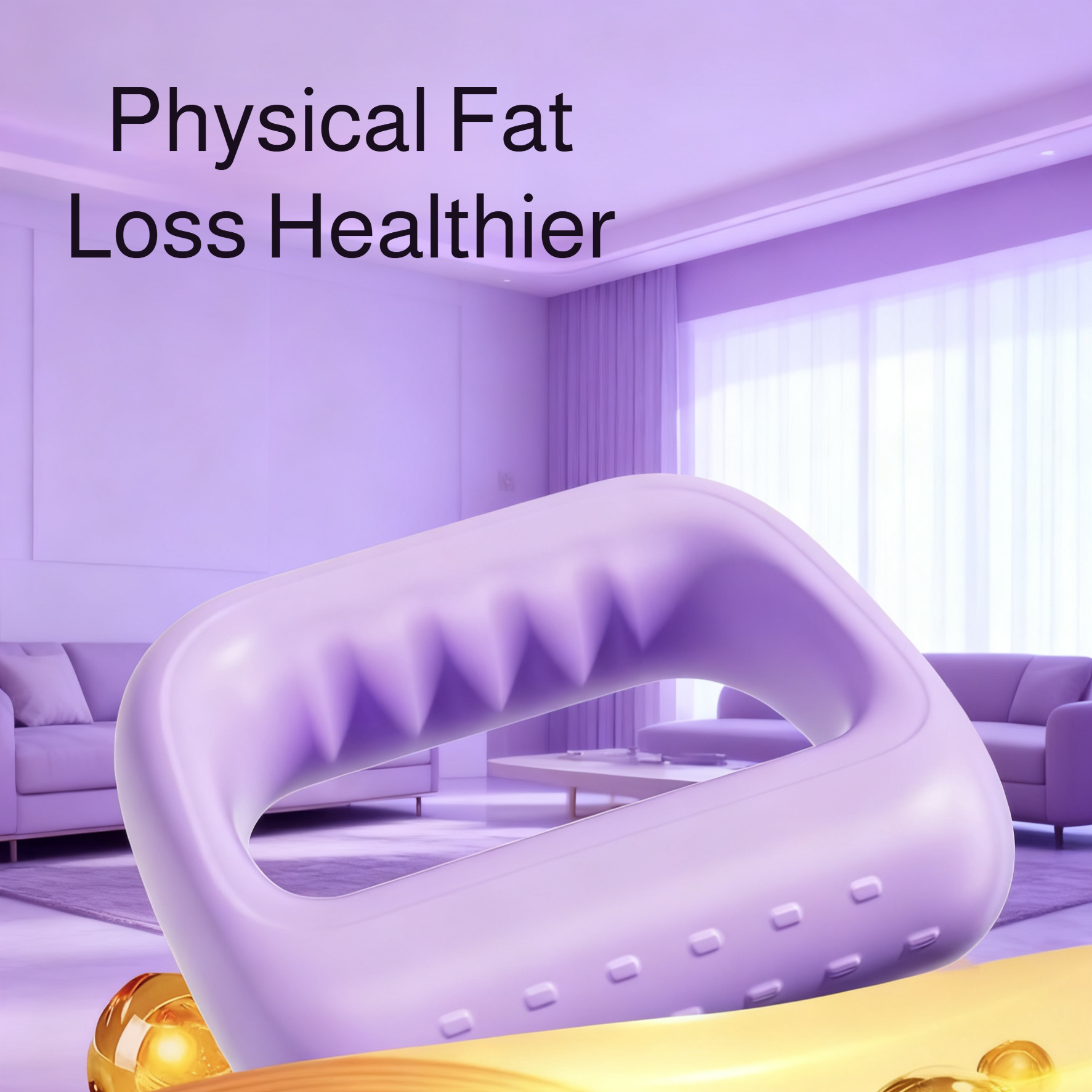  Mini Vibrating Fat-Burning Massage Yoga Ring