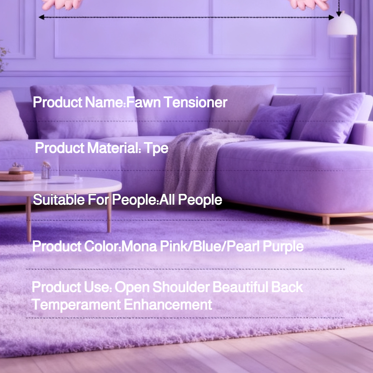  Yoga Shoulder-Opening and Back-Beautifying Resistance Band