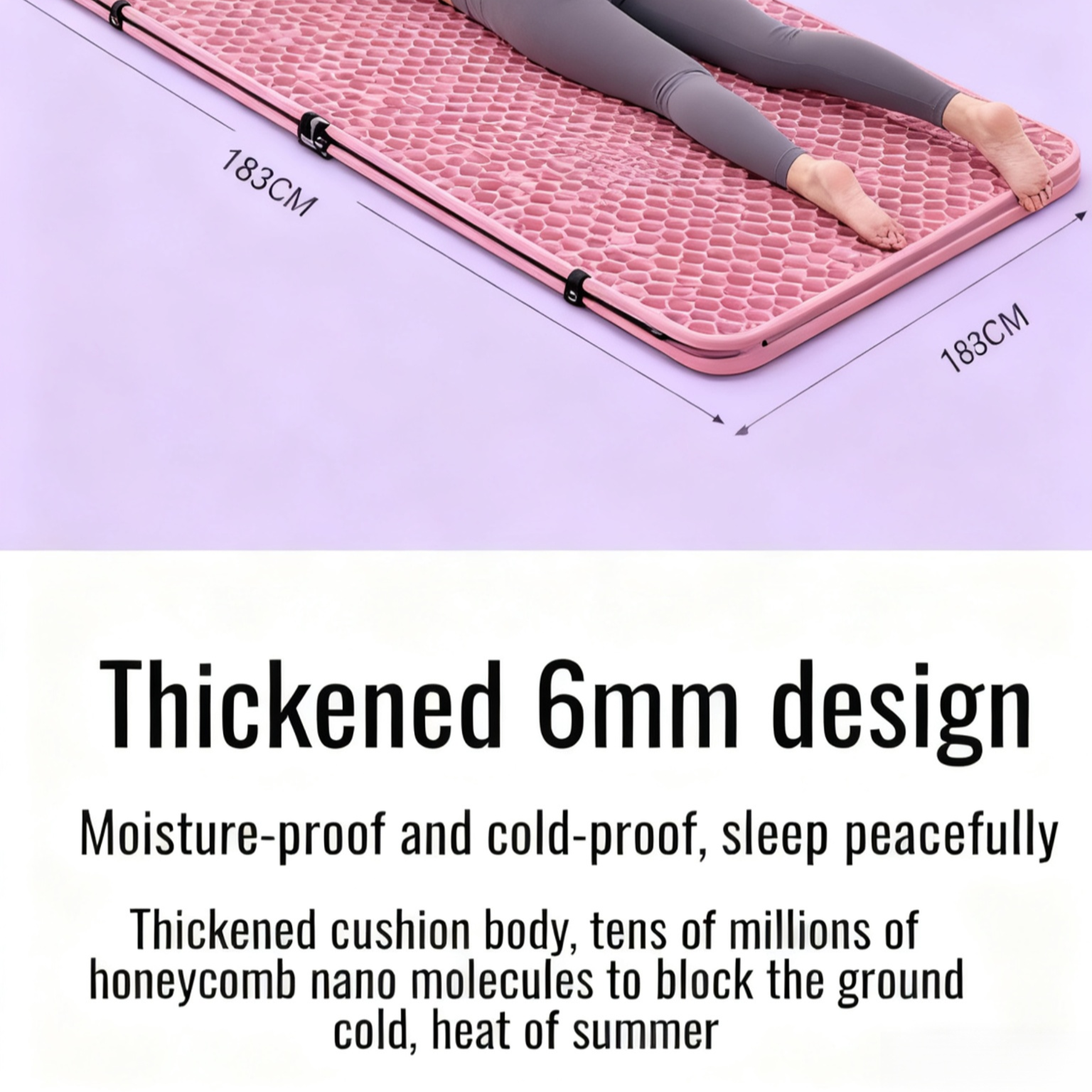 Multi-Functional Foldable Soundproof Non-Slip Yoga Mat