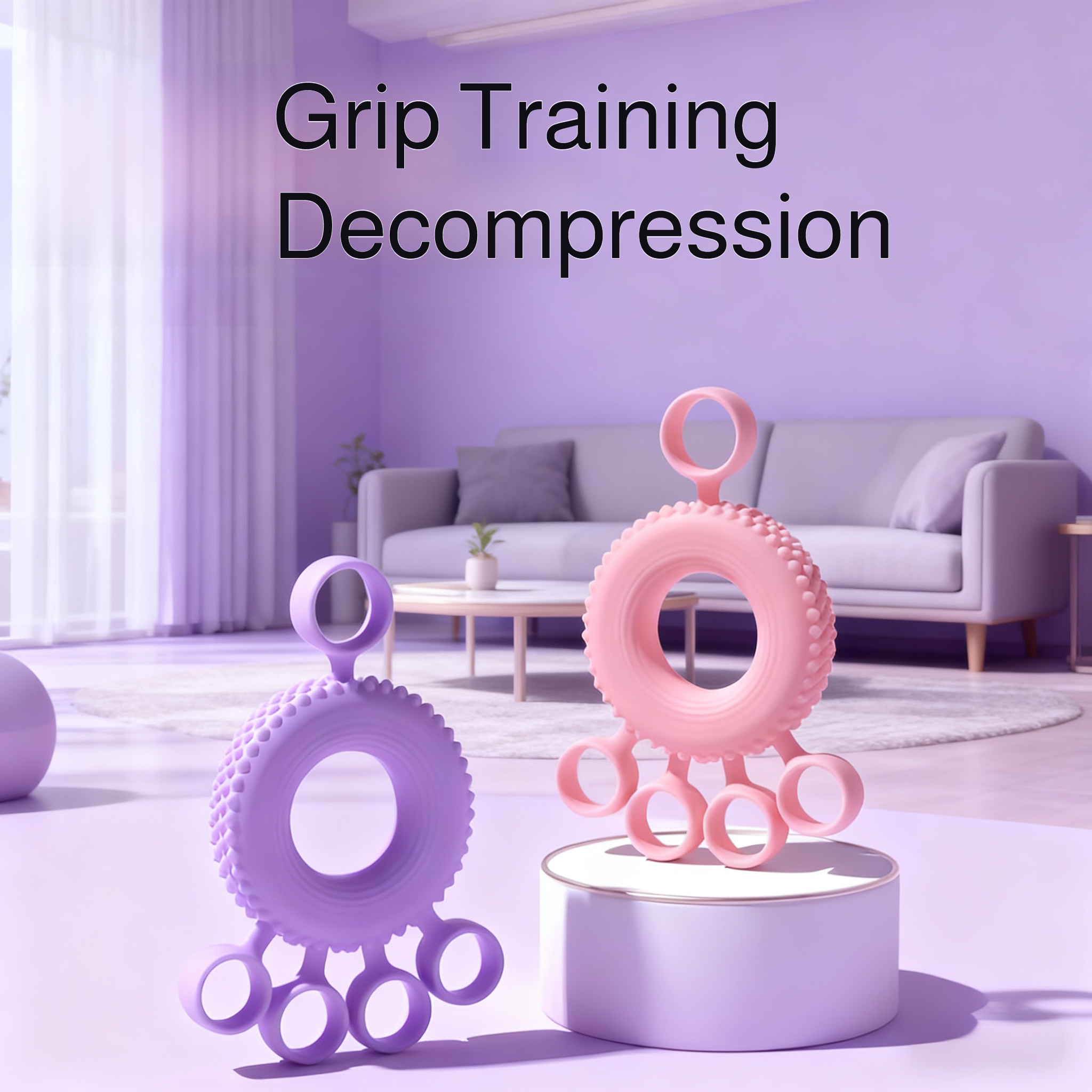 Finger Exercise Grip Ball for hand strength training