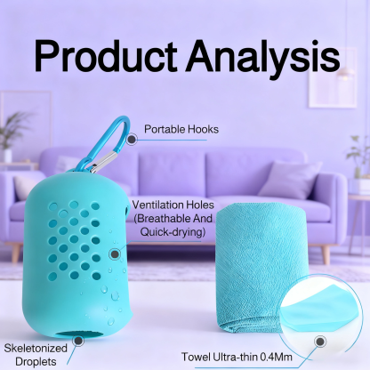Portable Quick-Dry Sports Towel