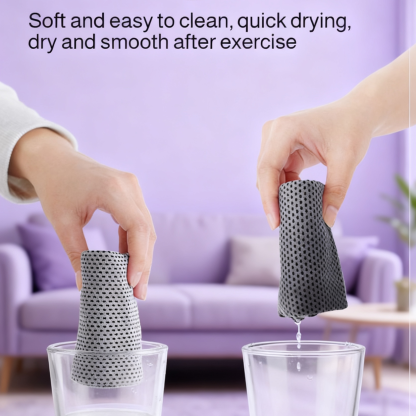  Portable Quick-Dry Sweat-Absorbing Sports Towel