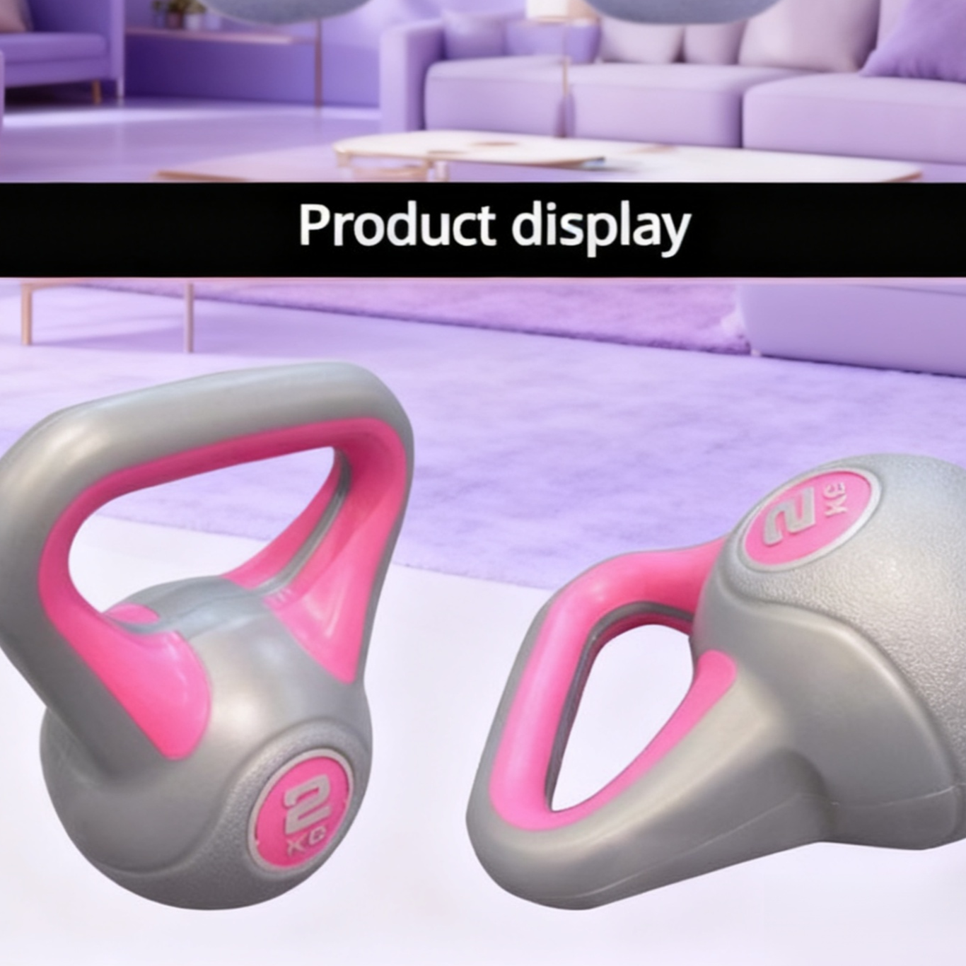 Fitness Plastic Kettlebell