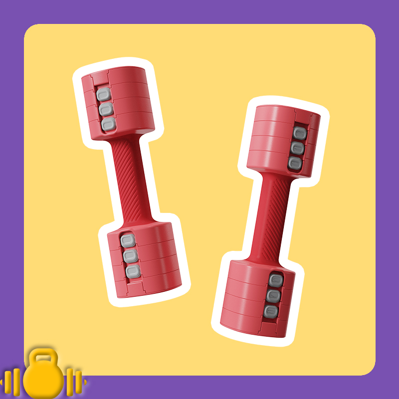  Adjustable Weight Coated Dumbbell 