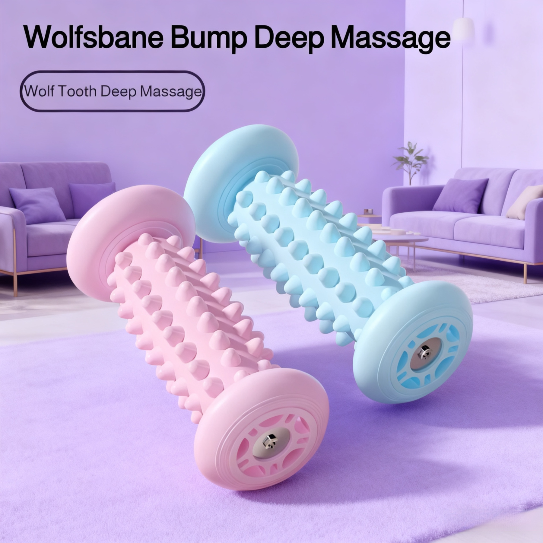 Stress Relief Foot Sole Massage Roller for Yoga