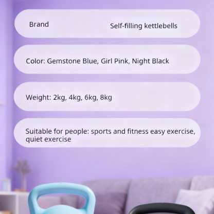 Shaping Hip-Lift Self-Filling Water Kettlebell 