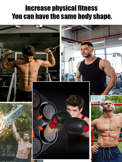 2025 New Year Breakthrough: Smart Bluetooth Music Boxing Machine —The Ultimate Stress-Reliever & Toning Target for Your Home