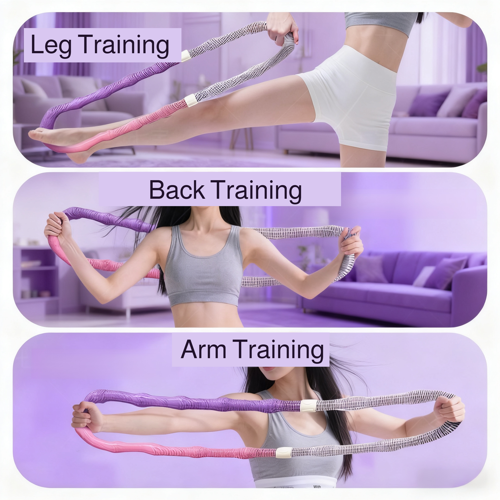 Weighted Soft Hula Hoop for Slimming and Waist Protection