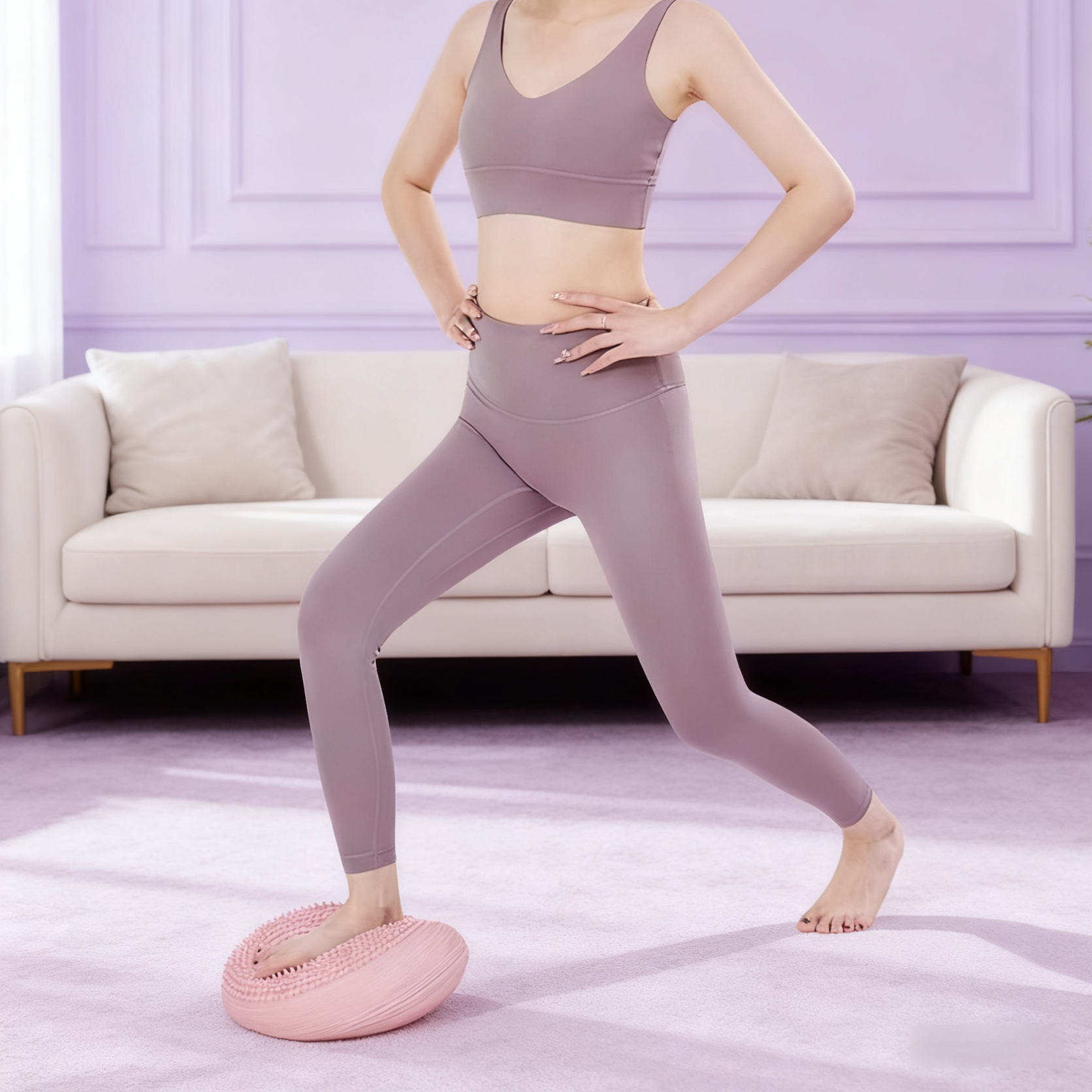 Core Strength Rehabilitation Yoga Balance Ball