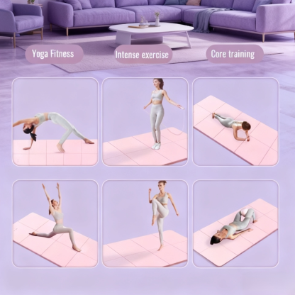 Portable Lightweight Soundproof Yoga & Training Mat