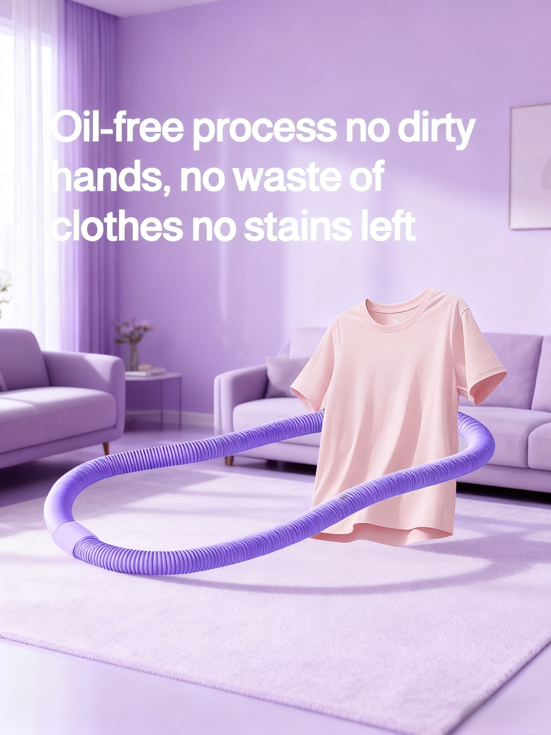 Comfortable cushioned hula hoop for gentle workouts