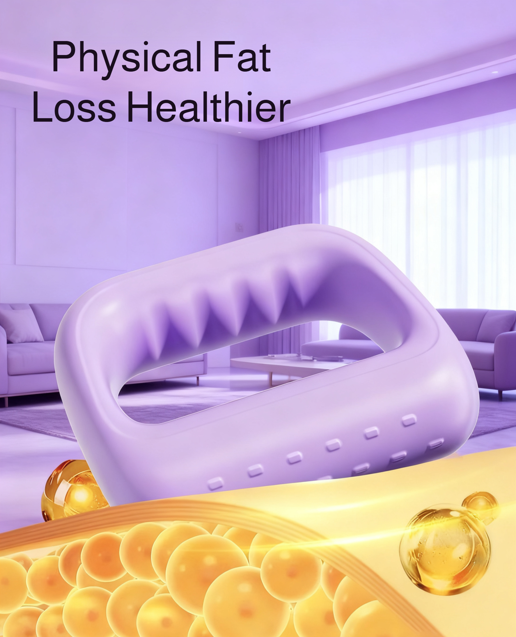 Compact Fat-Burning Yoga Ring for Easy Workouts