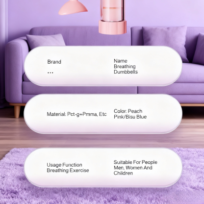 Adjustable Abdominal Breathing Dumbbell Trainer for Men and Women