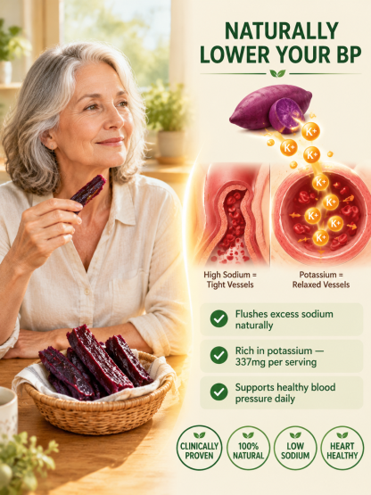 ✨ [Available Only 30 Days/Year] ✨ Premium Central Valley Organic Purple Yam Strips triple-steamed for the ultimate soft and chewy texture 🍠