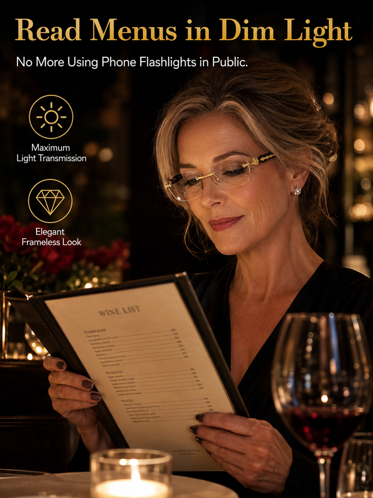 [3-in-1 Sunglasses, Readers and Nearsighted Glasses] Perfect for Reading, Driving and Screen ⚡